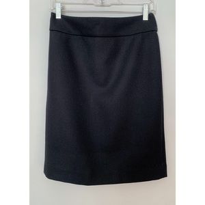 J. Crew No. 2 Wool Pencil Skirt - Black
